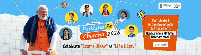 Poster: 9th edition of Pariksha Pe Charcha 2026