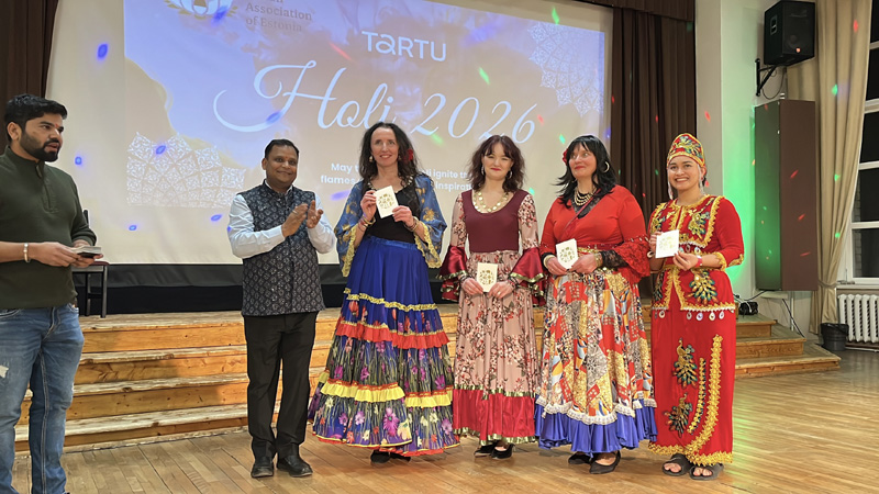 Holi celebration in Tartu