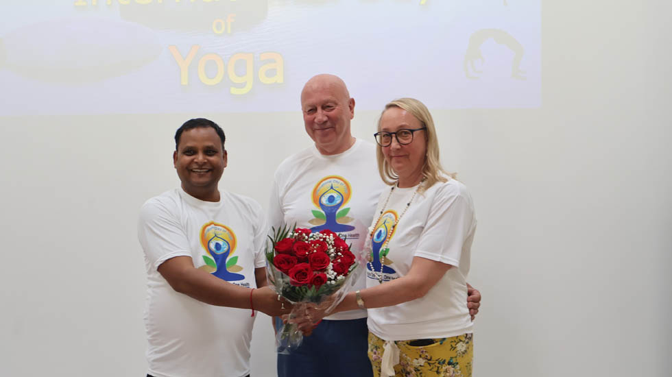 Celebration of 11th International Day of Yoga in Haapsalu