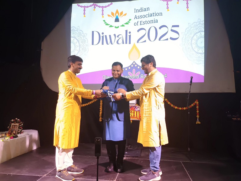 Diwali celebration in Tartu.